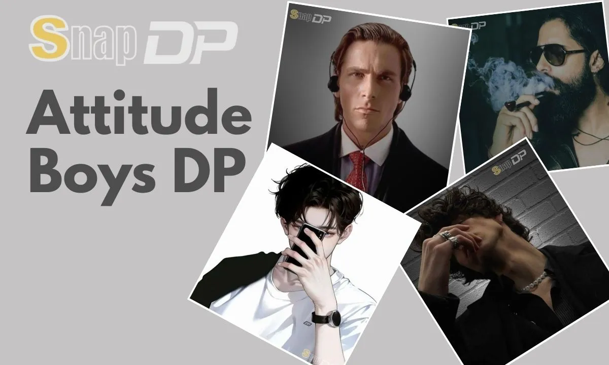 attitude boys dp