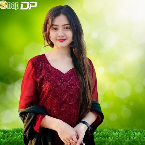 cute simple girl pic