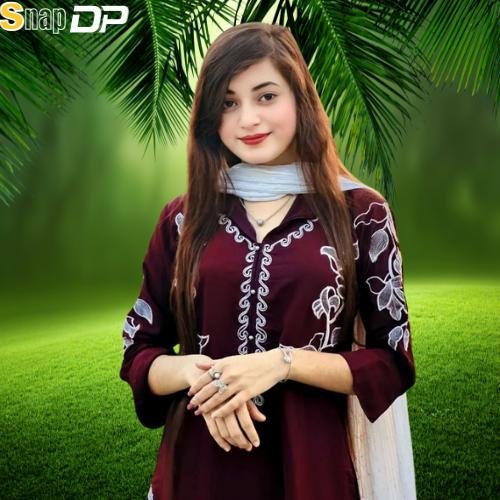 cute simple girl pic