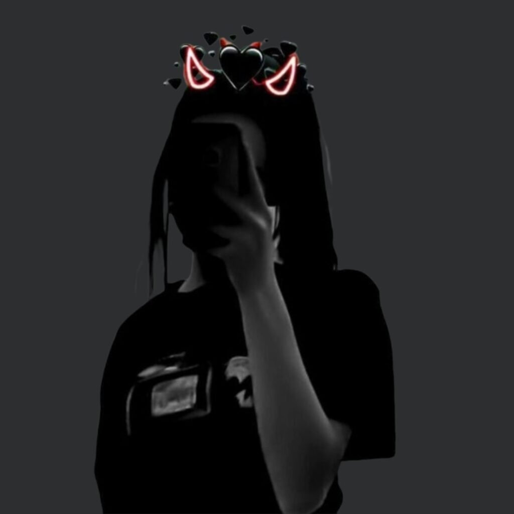 Attitude girls DP black Photos