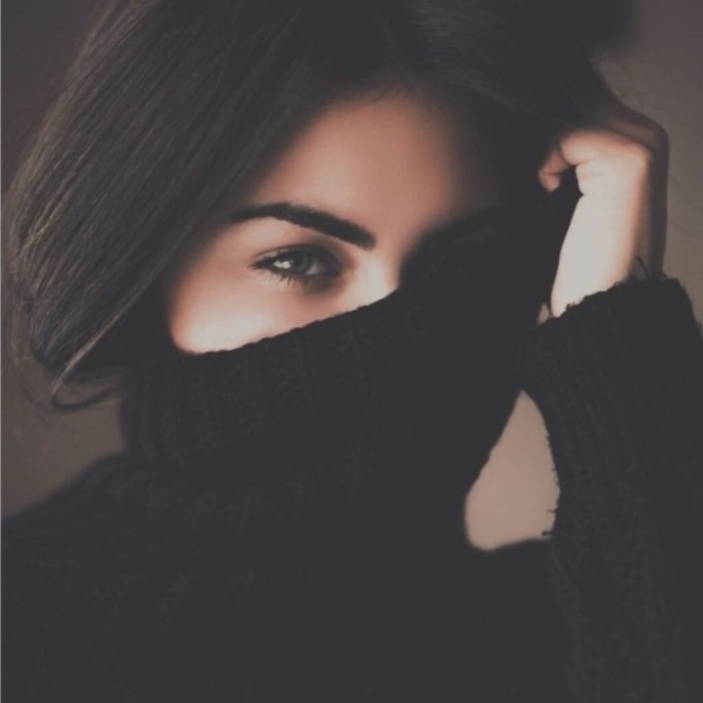 Attitude girls DP black Photos