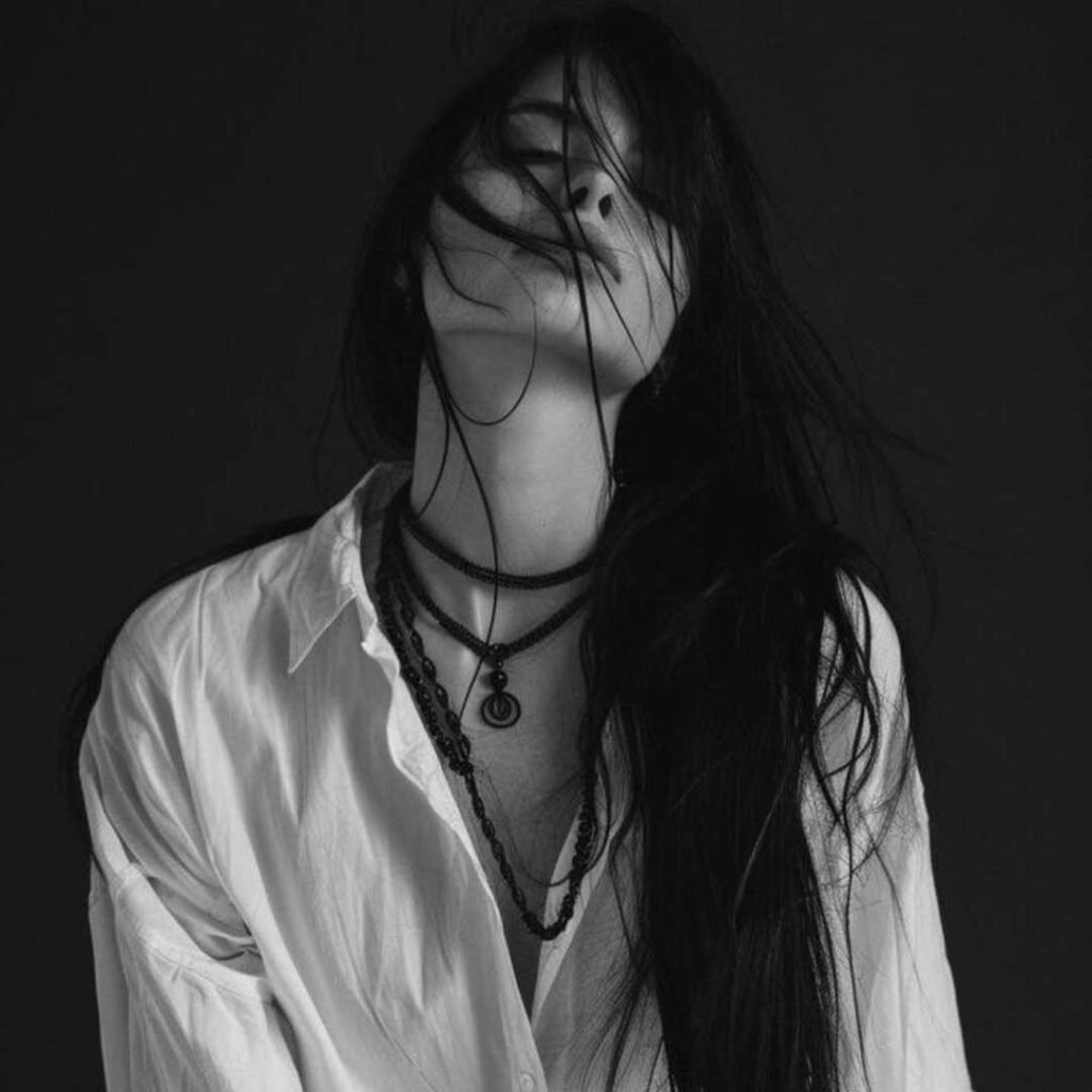 Attitude girls DP black Photos