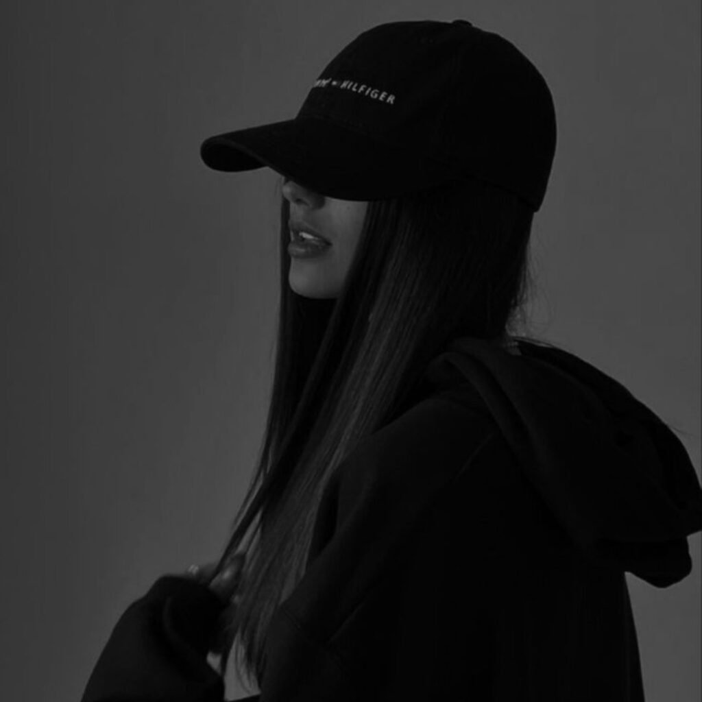 Attitude girls DP black Photos