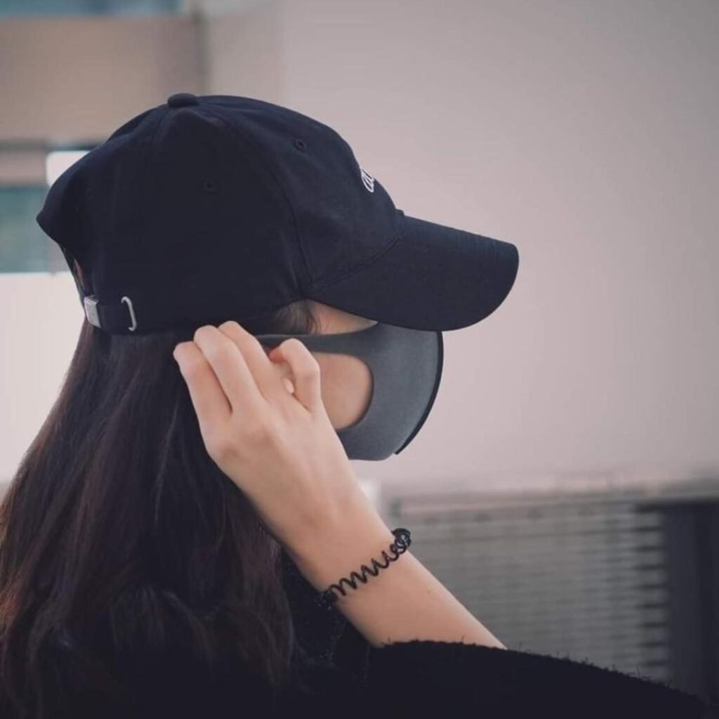 Attitude girls DP black for WhatsApp