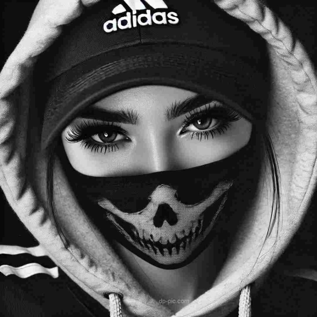 Attitude girls DP black for Instagram