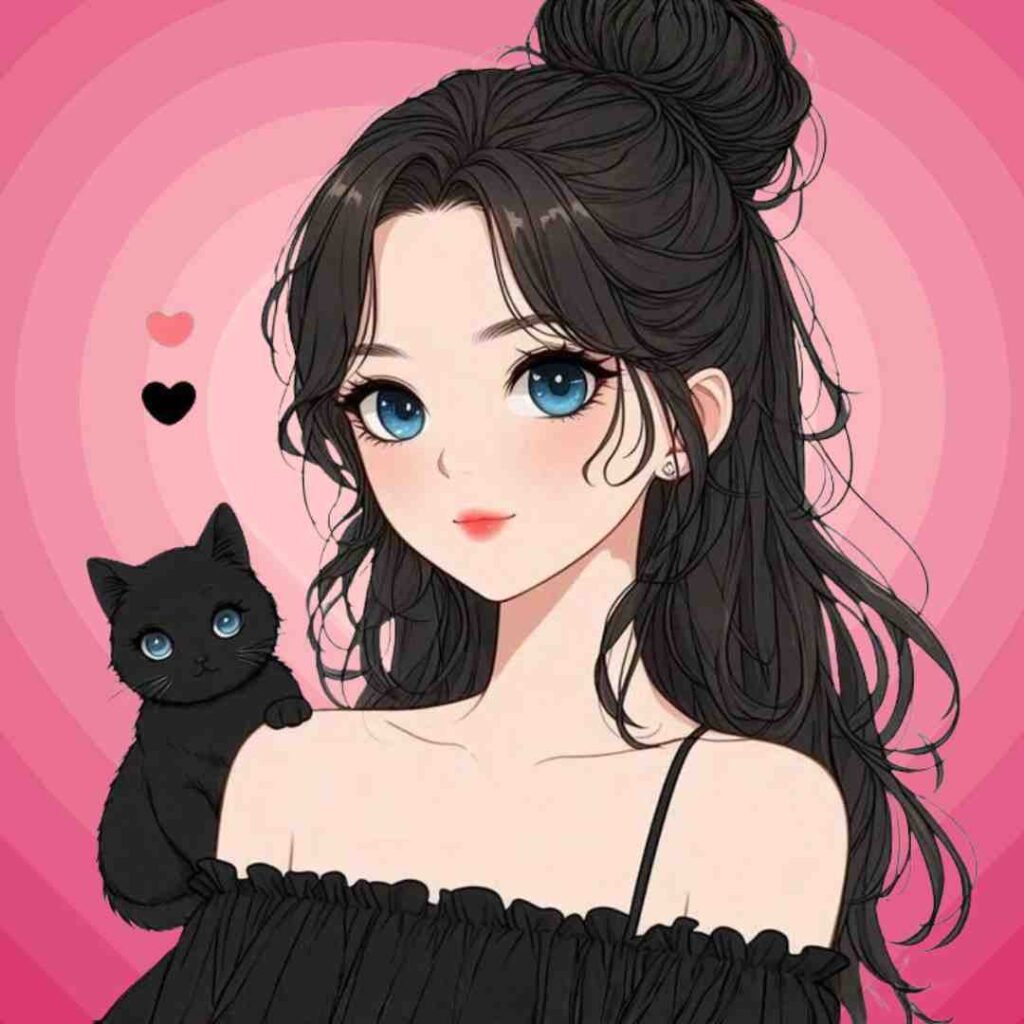 Cartoon girls DP Pics