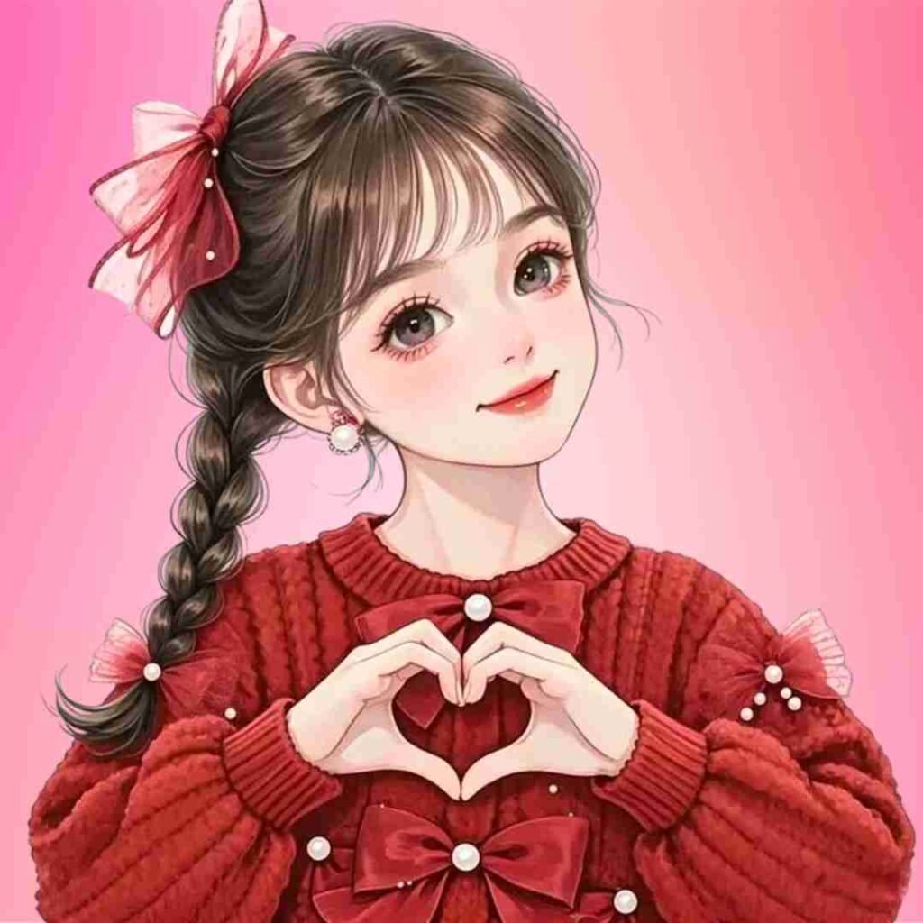 Cartoon girls DP Pics