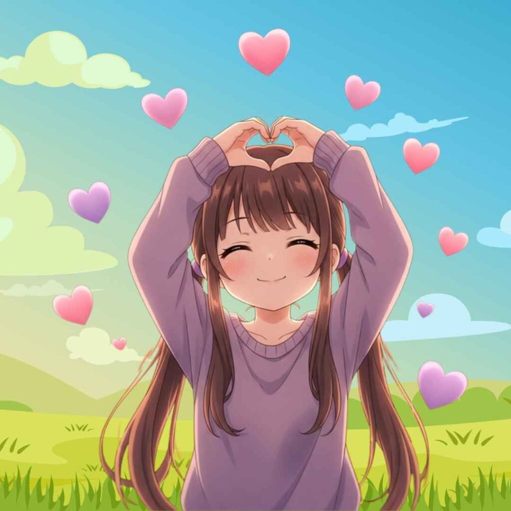 Cartoon girls DP Pics