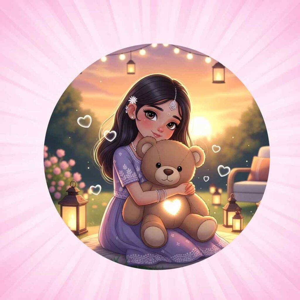 Cartoon girls DP Photos