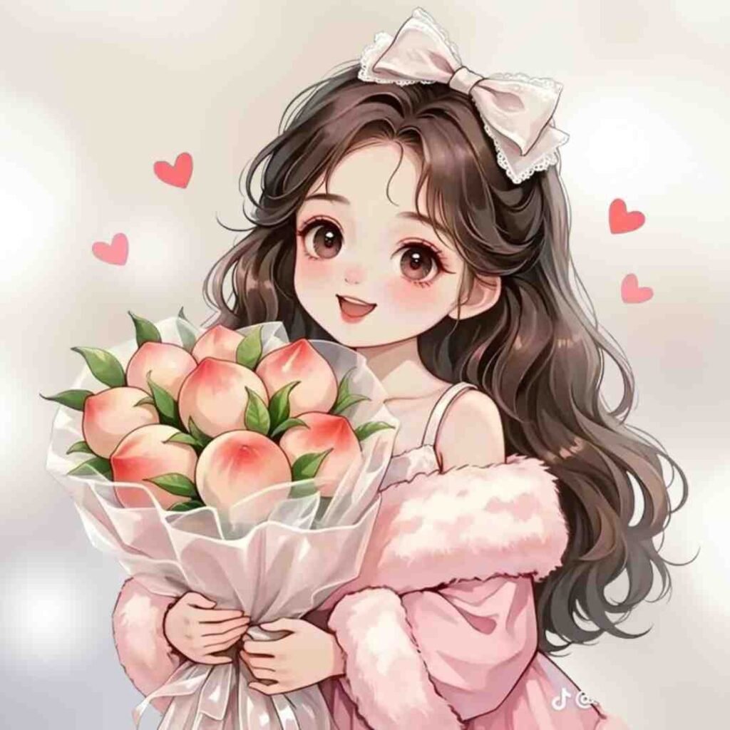 Cartoon girls DP for WhatsApp