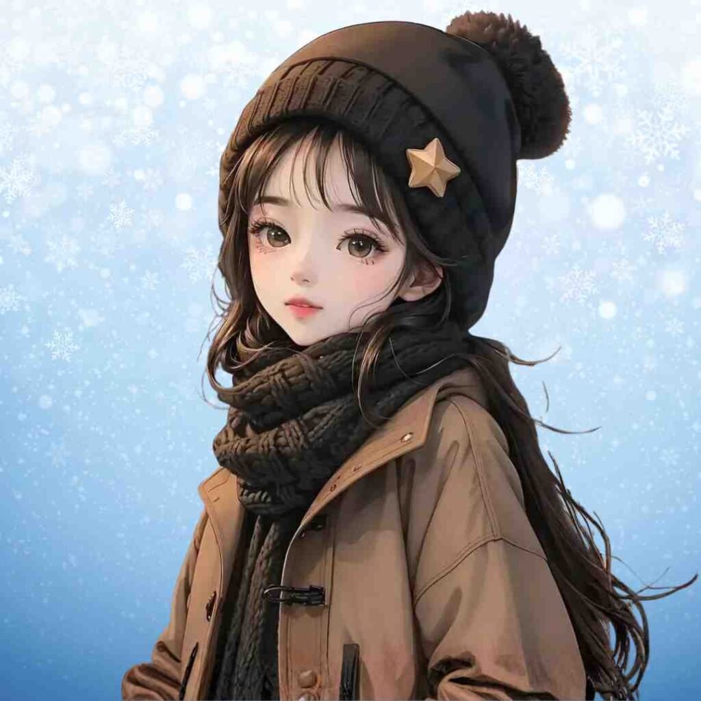 Cartoon girls DP for WhatsApp