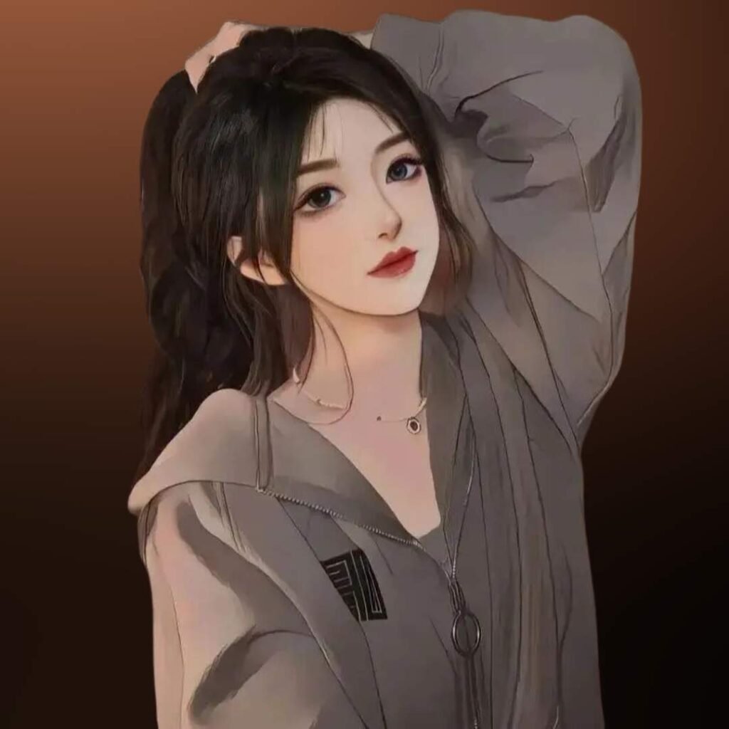 Cartoon girls DP for WhatsApp