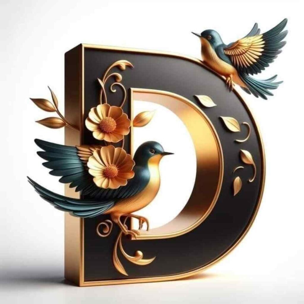 D name DP for Instagram