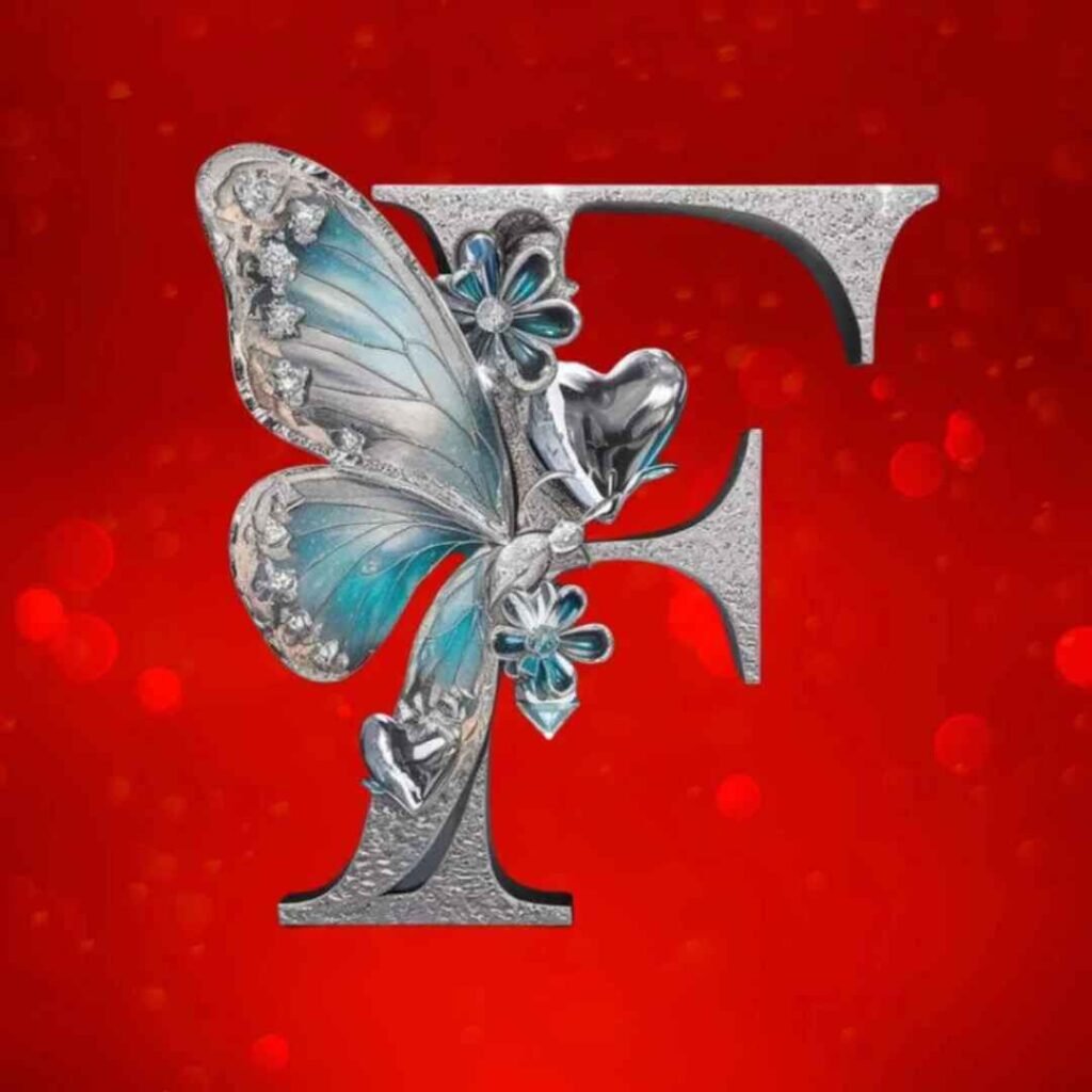 F name DP for WhatsApp