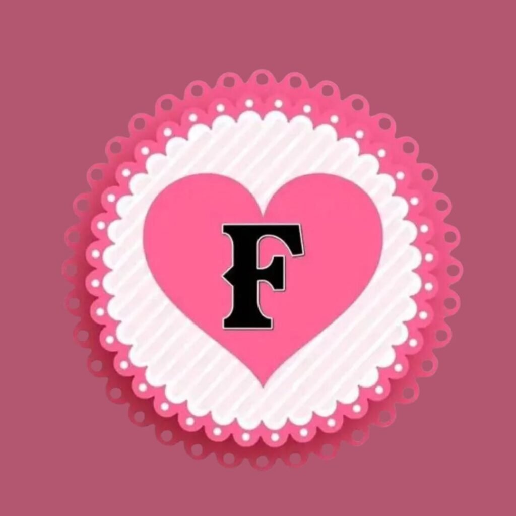 F name DP for WhatsApp