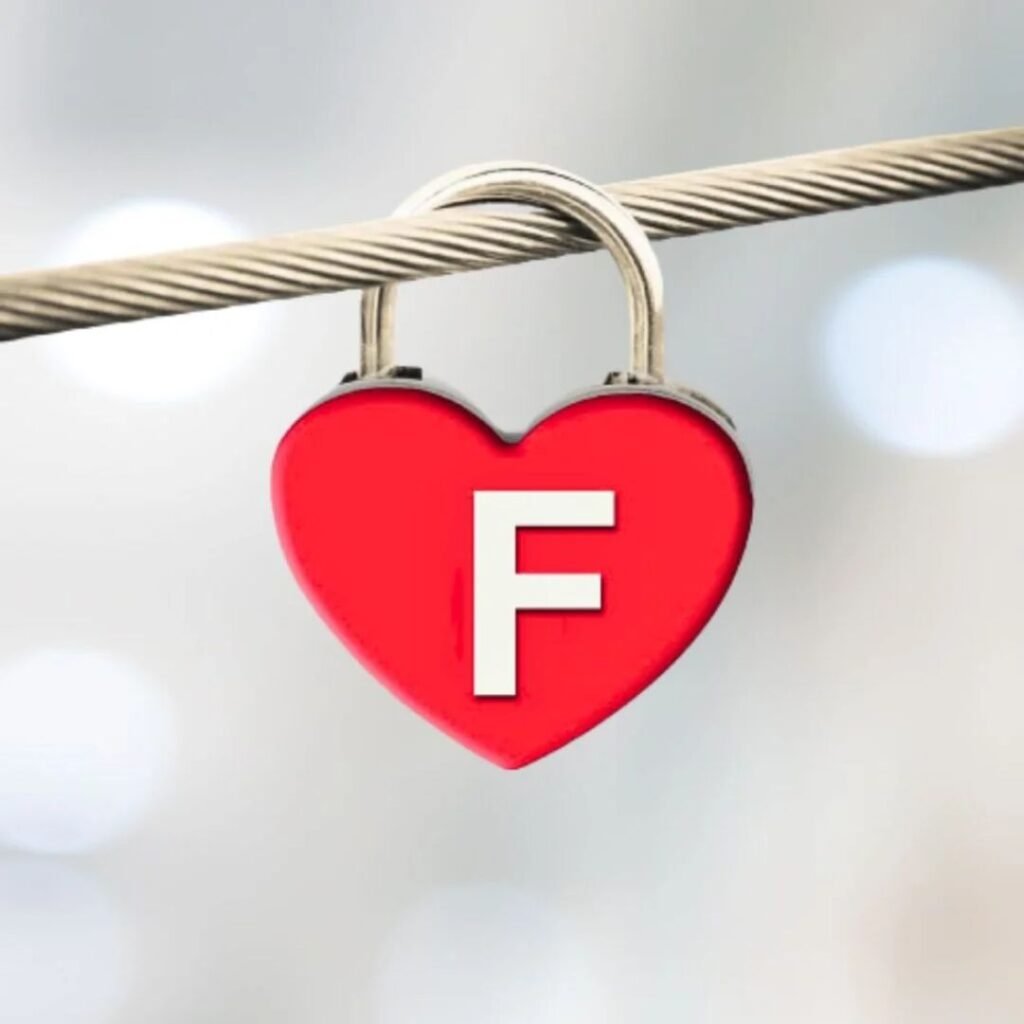 F name DP for WhatsApp