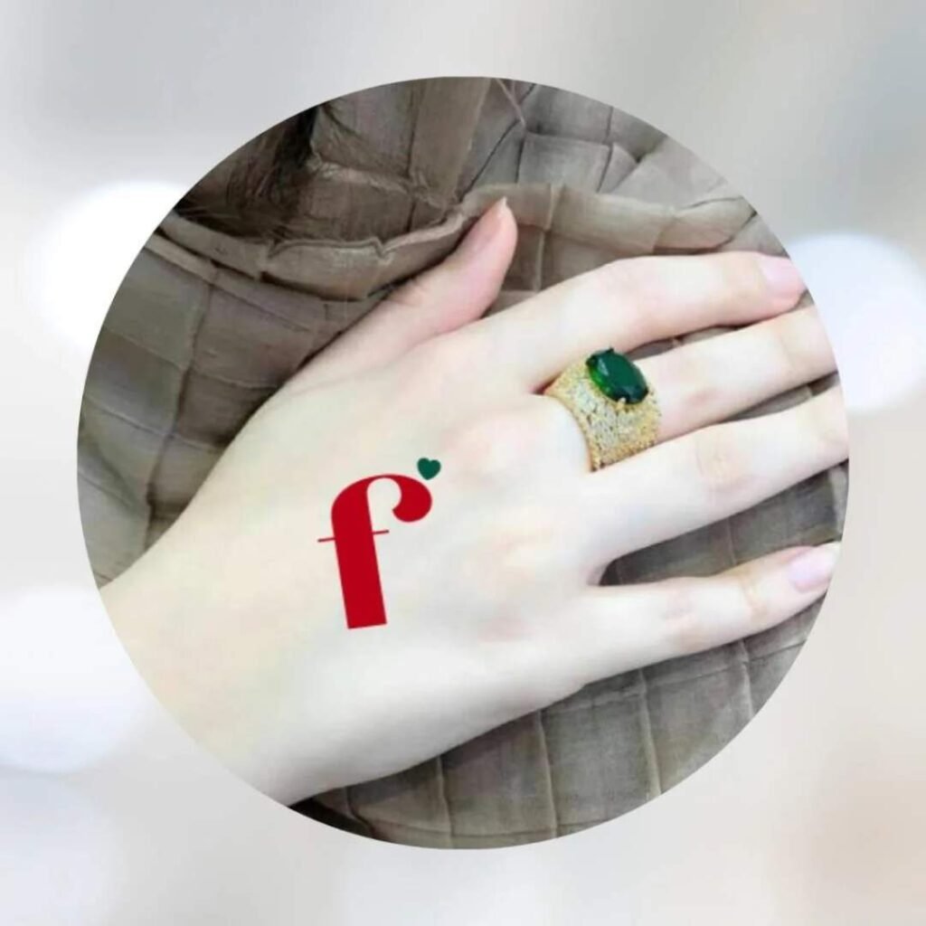 F name DP for WhatsApp