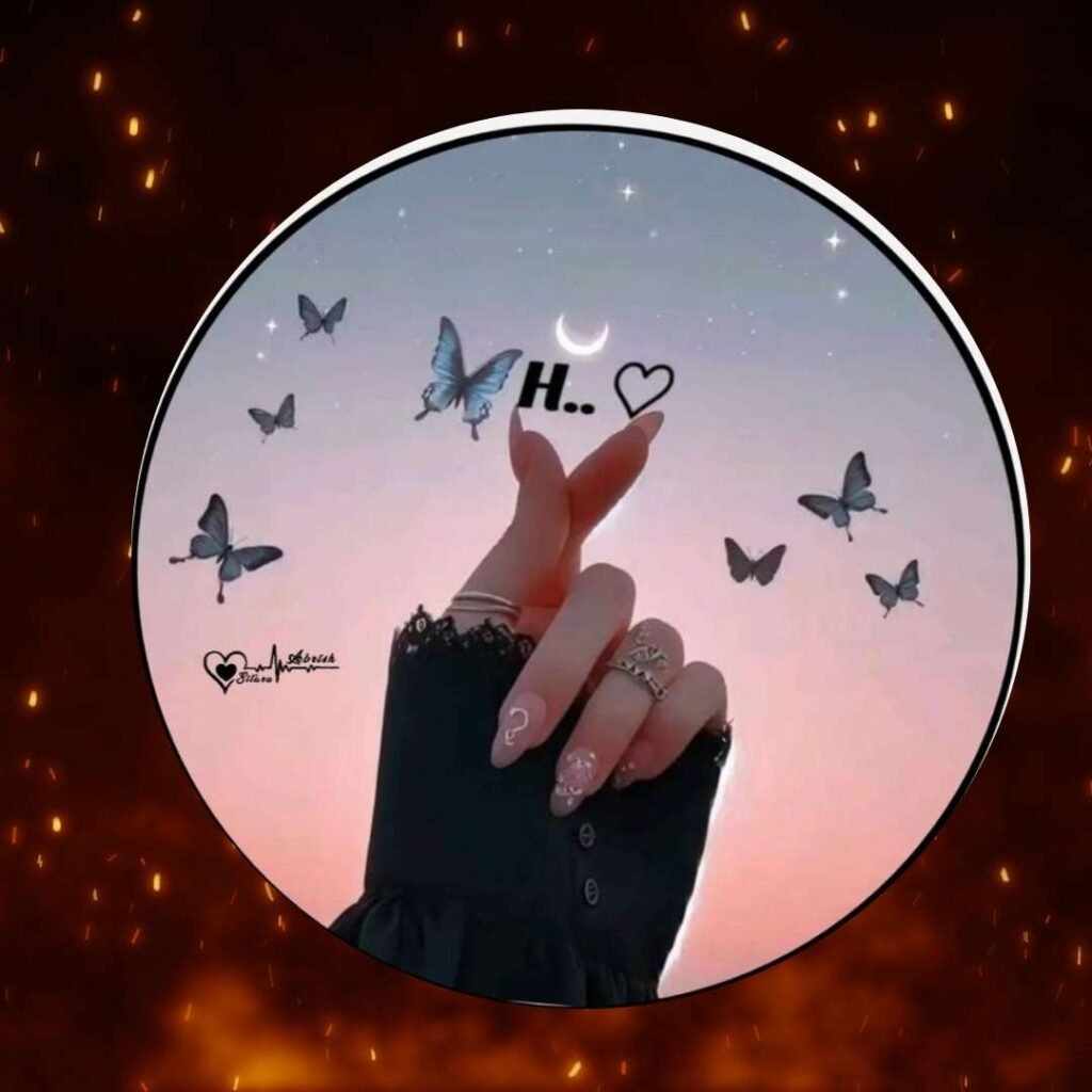 H name DP for Instagram