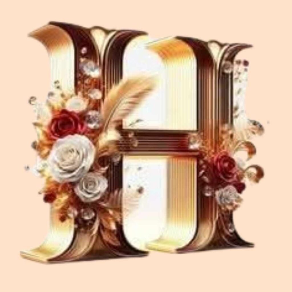 H name DP for WhatsApp