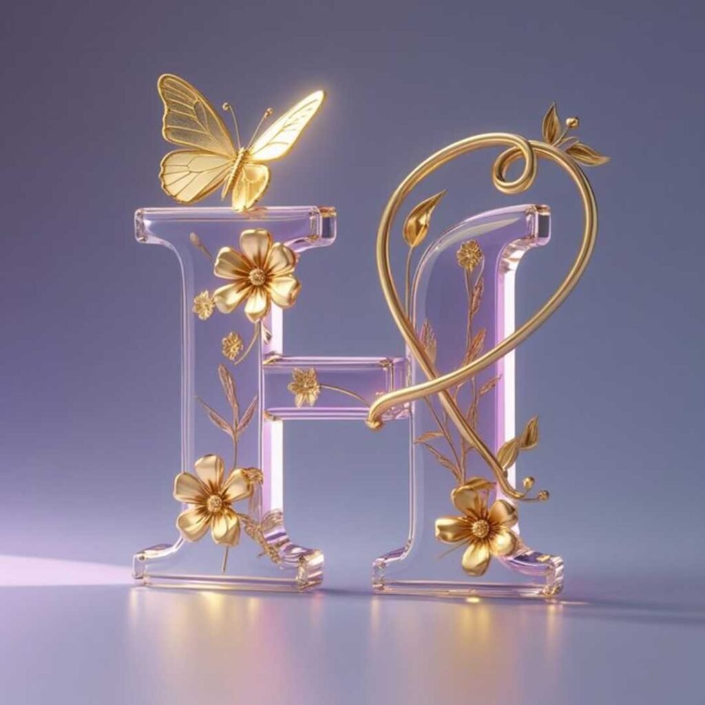 H name DP for WhatsApp