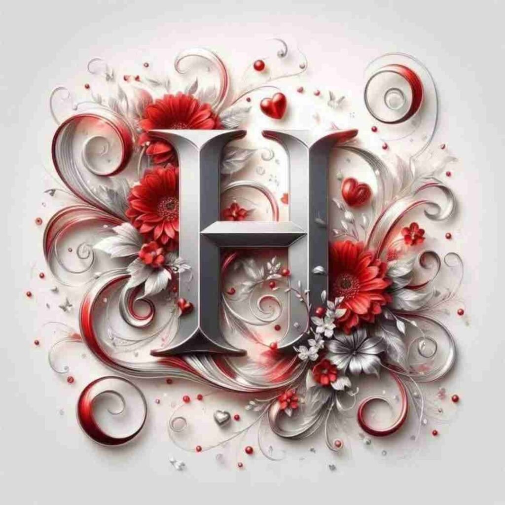 H name DP for Instagram