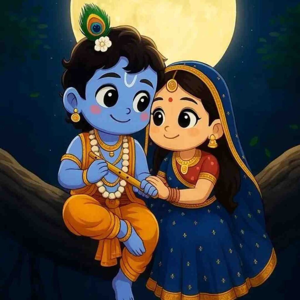 Radha Krishna DP for WhatsApp