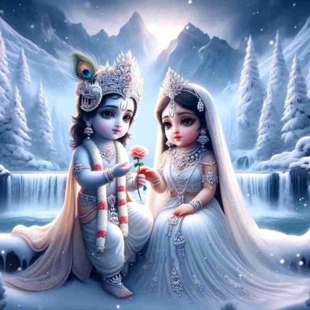 Radha Krishna DP for Instagram