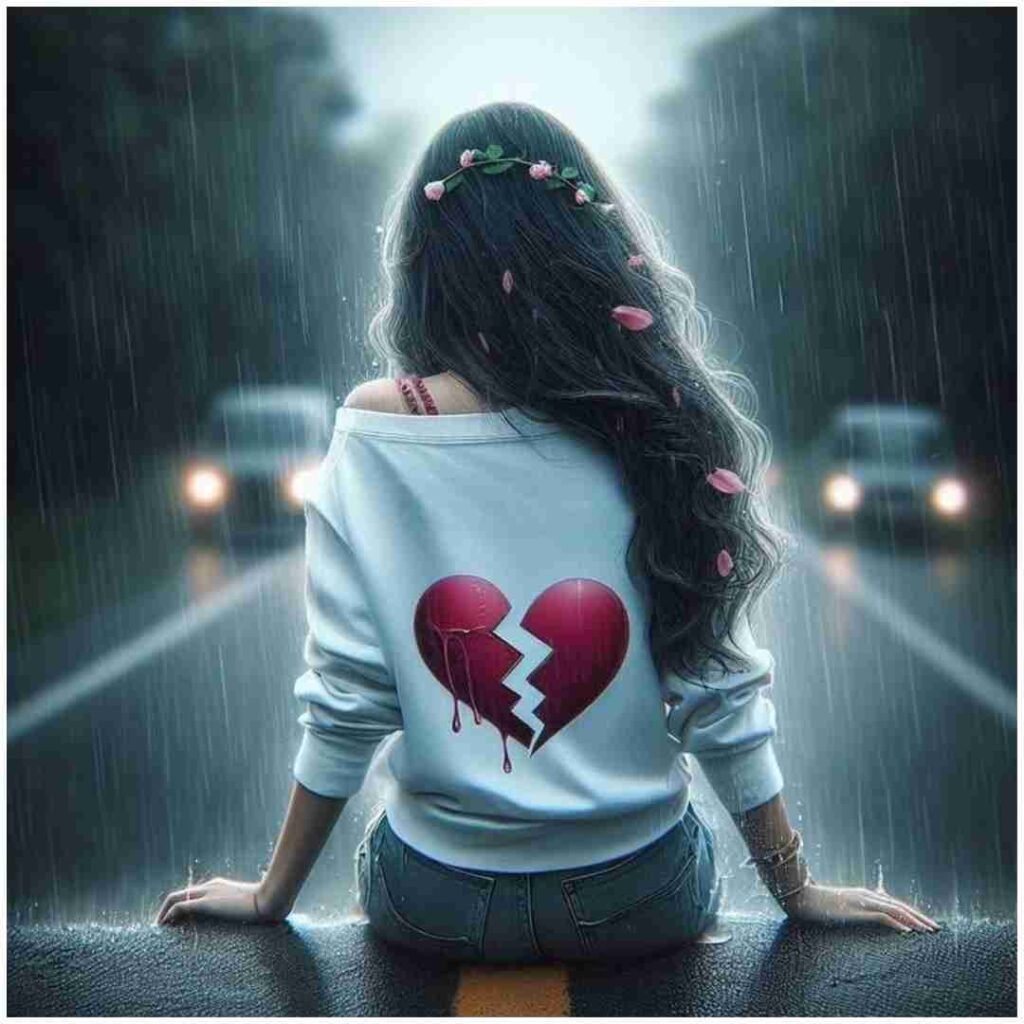 Sad girl DP for WhatsApp