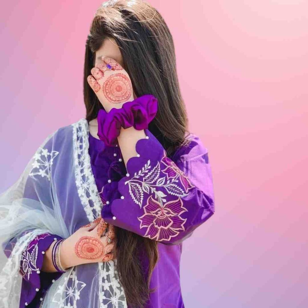 Hidden Face Girl Pic for Instagram