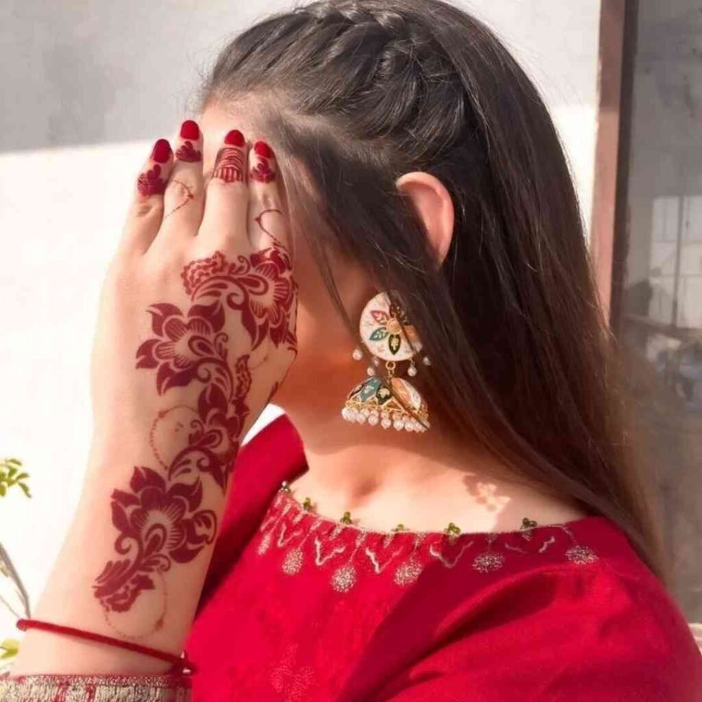 Hidden Face Girl Pic Pics