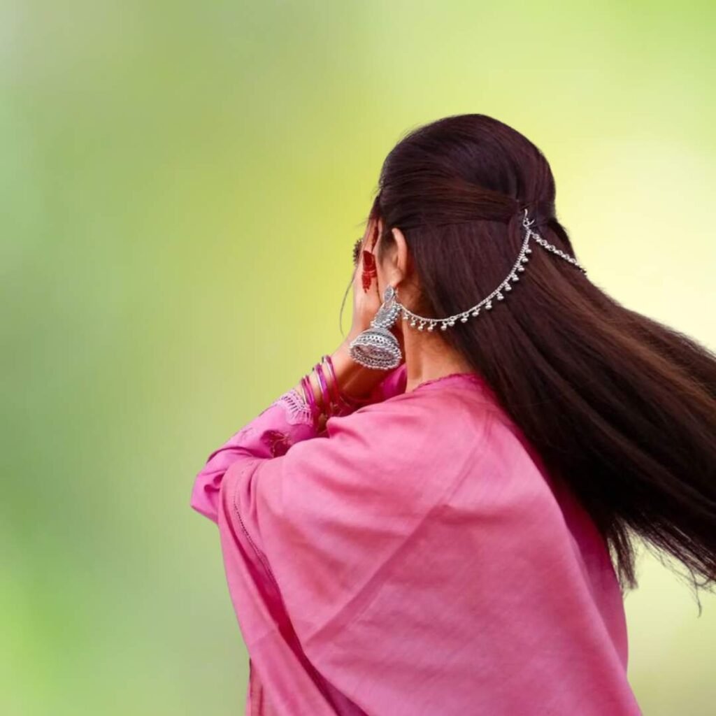 Hidden Face Girl Pic Photos