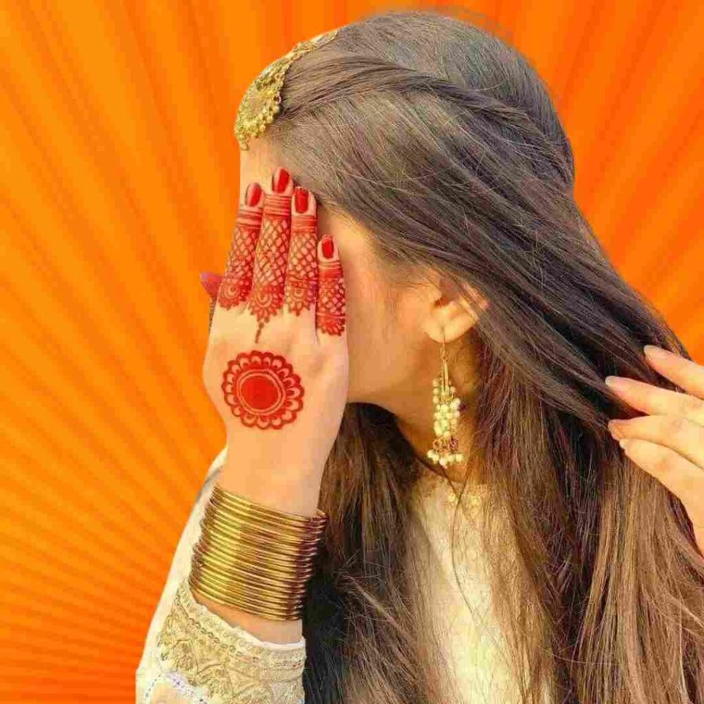 Hidden Face Girl Pic for WhatsApp