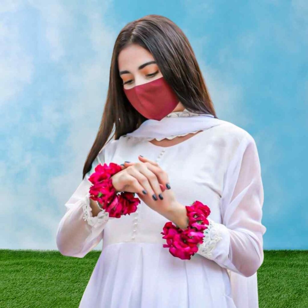 Hidden Face Girl Pic for WhatsApp