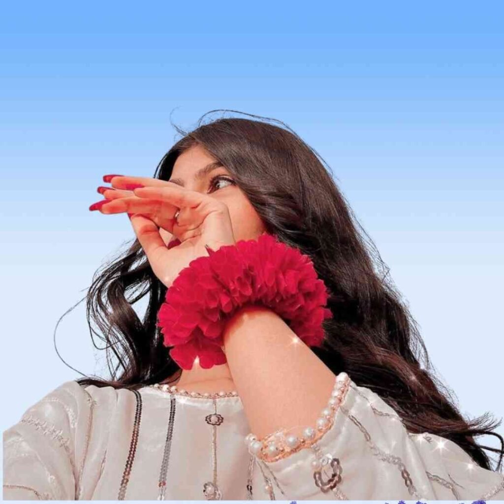 Hidden Face Girl Pic