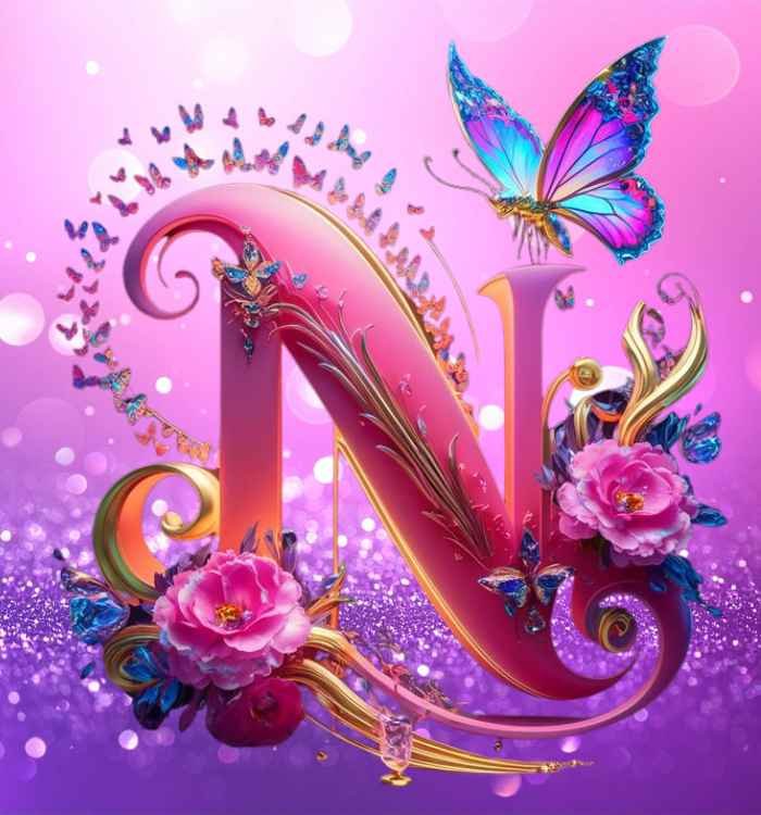  N name DP for WhatsApp