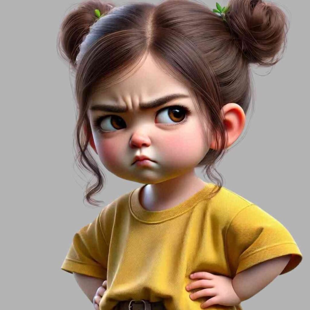 Sad girl DP cartoon Pics