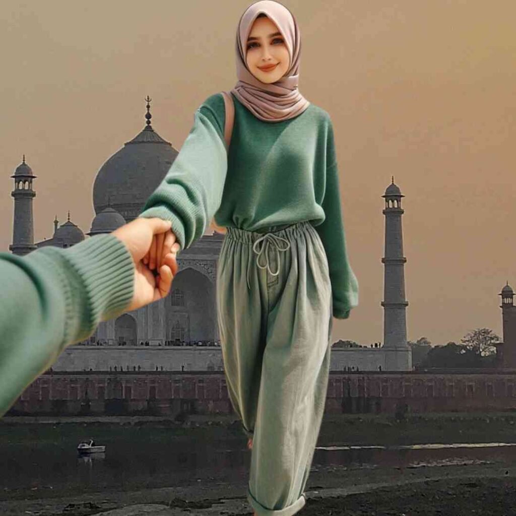 Stylish Hijab girl DP Photos