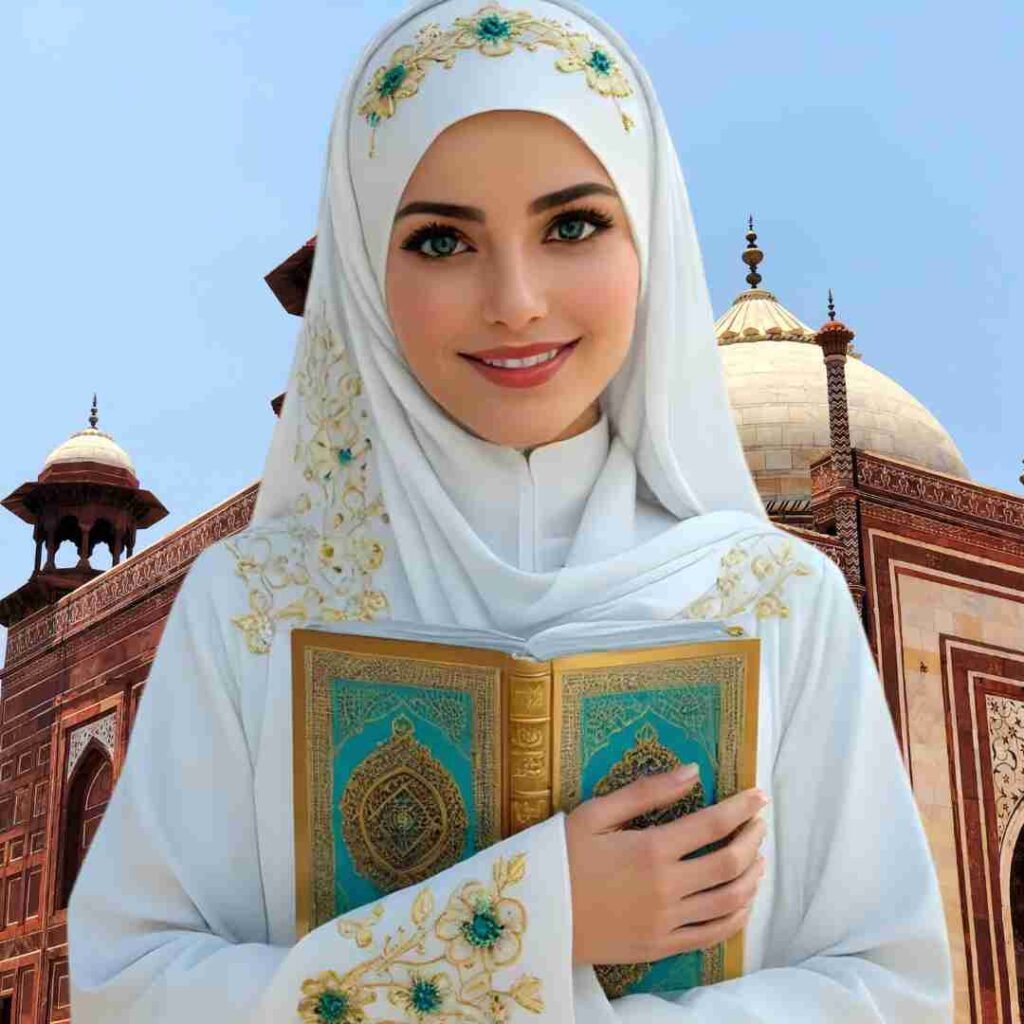 Stylish Hijab girl DP for WhatsApp