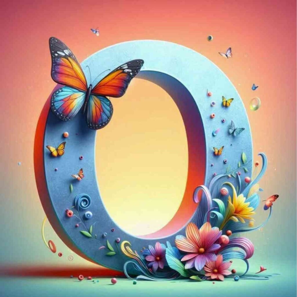 Letter O Name DP