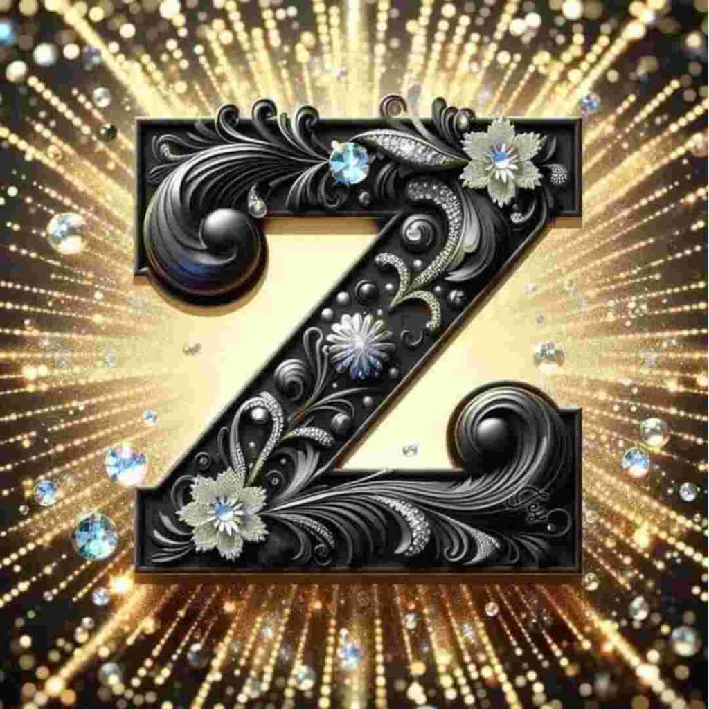 Letter Z Name DP