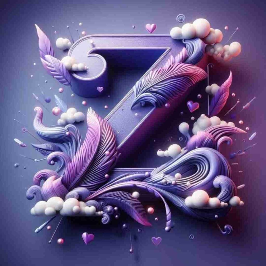 Letter Z Name DP
