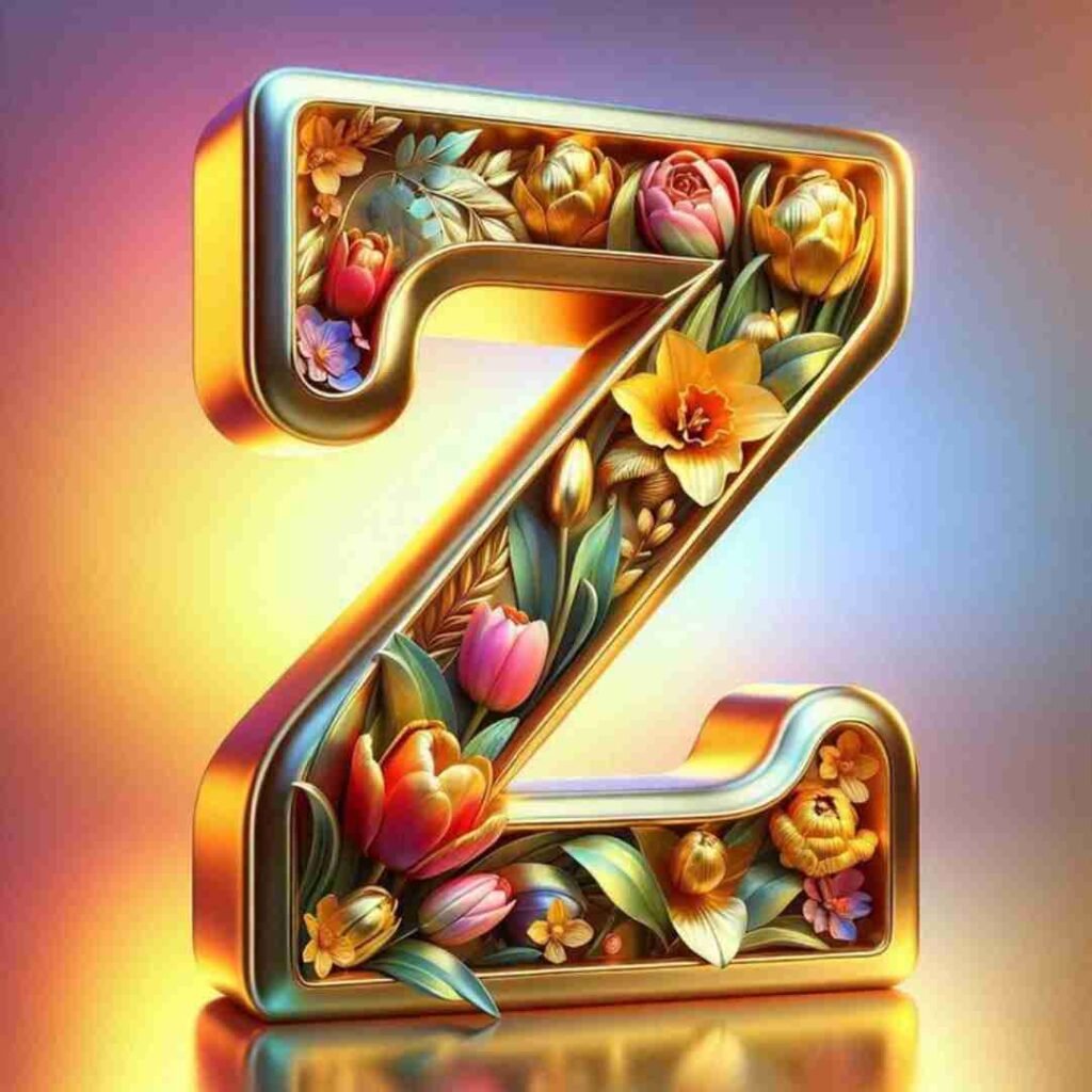 Letter Z Name DP
