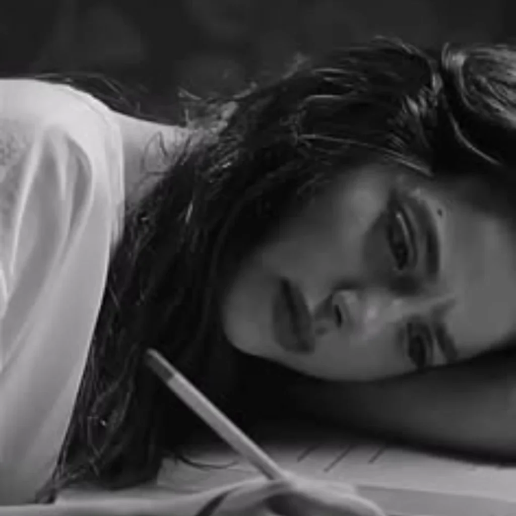 Black Sad Girl DP for WhatsApp