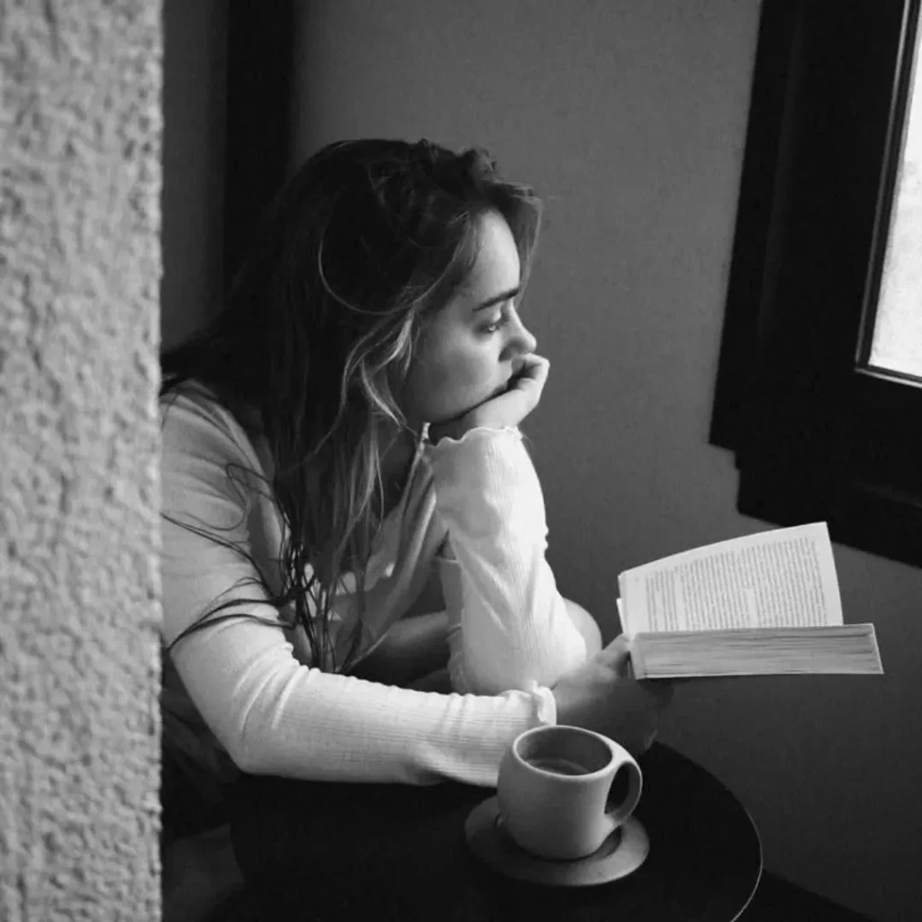 Black Sad Girl DP for WhatsApp