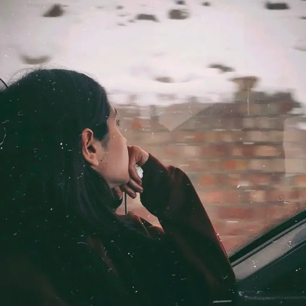 Emotional and Lonely Black Girl DP Images