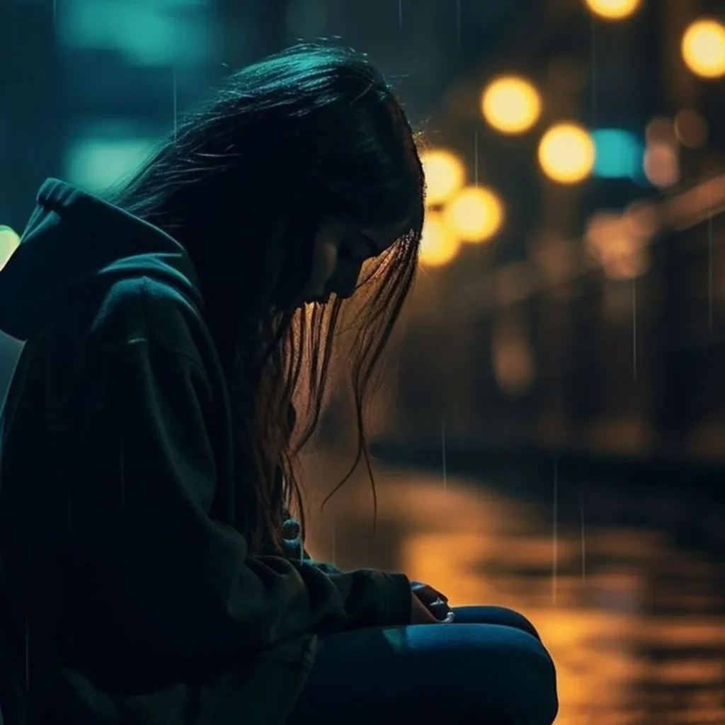 Latest Black DP Sad Girl Download Collection
