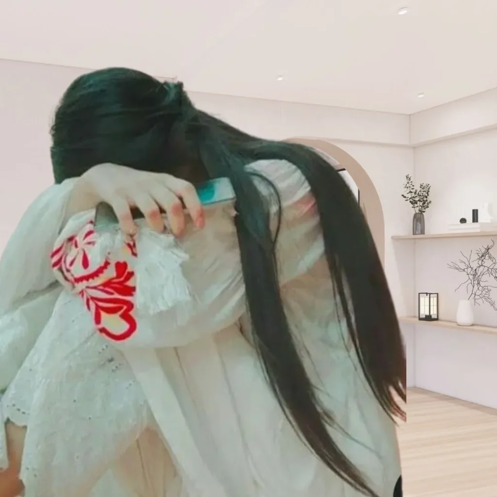 Sad Alone Girl DP