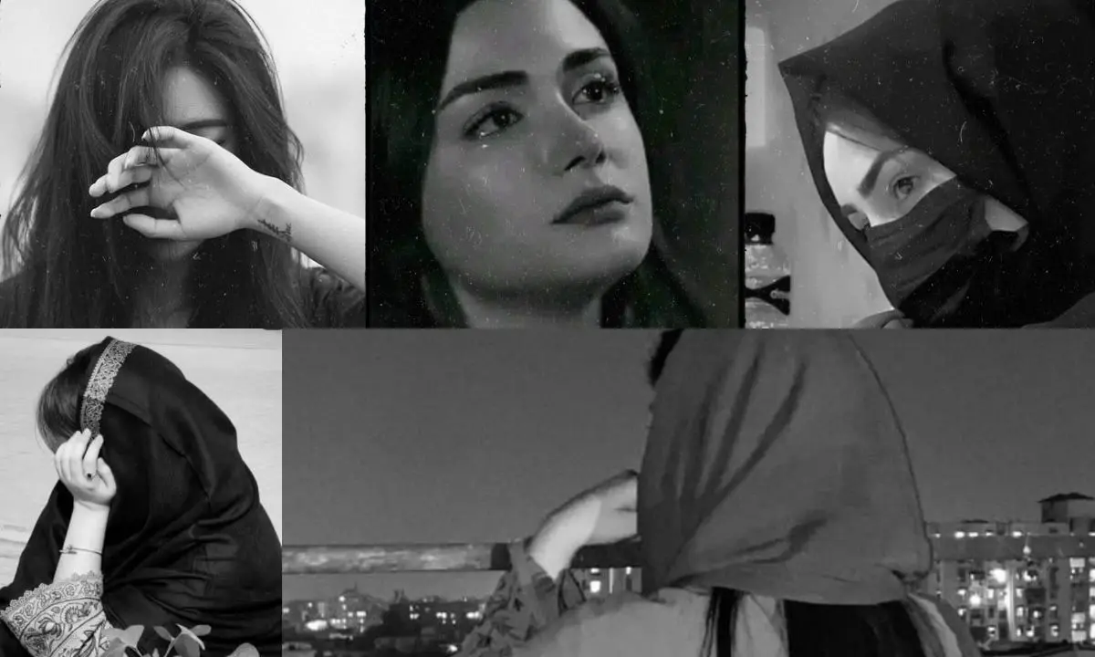 black dp sad girl