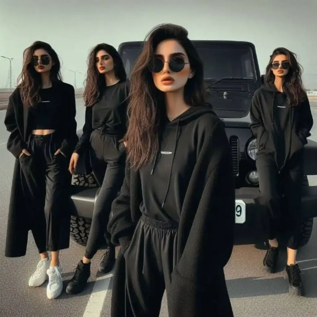 4 Friends Group DP Aesthetic