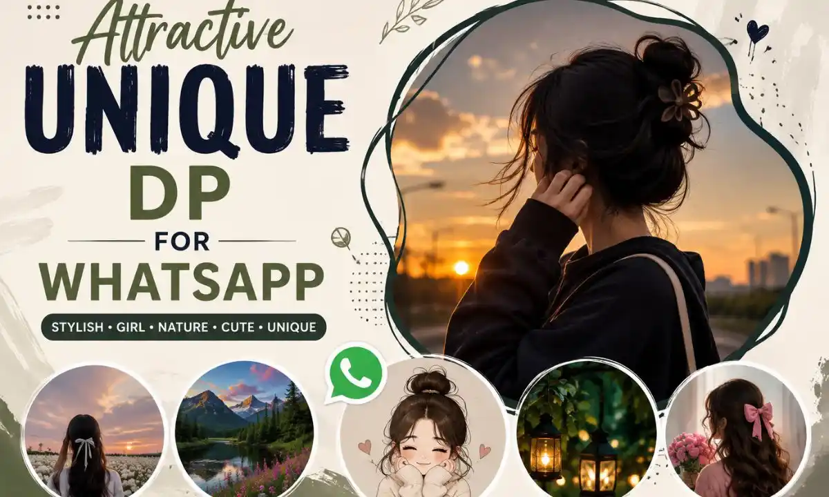 Attractive Unique DP for WhatsApp